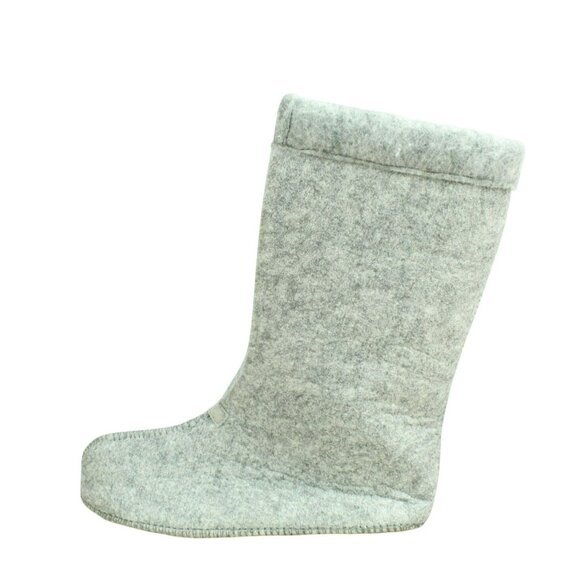 LL Bean Gray Wool Warm Replacement Boot Liner Inserts Size 6 - Picture 1 of 9